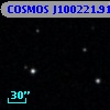COSMOS J100221.91+025401.6