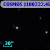 COSMOS J100222.45+025345.3