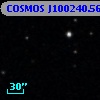 COSMOS J100240.56+025344.6