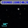COSMOS J100240.20+025341.2