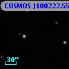 COSMOS J100222.55+025339.8