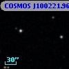 COSMOS J100221.96+025325.3