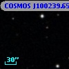 COSMOS J100239.65+025324.4