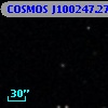 COSMOS J100247.27+025322.6