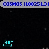 COSMOS J100251.31+025320.8