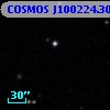 COSMOS J100224.30+025316.2