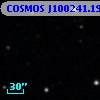 COSMOS J100241.19+025300.5
