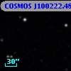 COSMOS J100222.48+025253.9