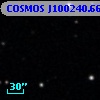 COSMOS J100240.66+025252.0