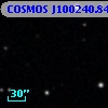 COSMOS J100240.84+025253.9