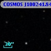 COSMOS J100241.84+025252.1