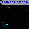 COSMOS J100222.04+025252.0