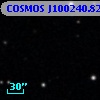 COSMOS J100240.82+025251.5