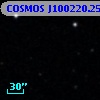 COSMOS J100220.25+025233.3