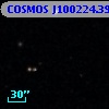 COSMOS J100224.39+025224.2
