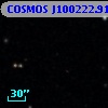 COSMOS J100222.91+025218.3