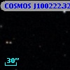 COSMOS J100222.32+025219.3