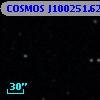 COSMOS J100251.62+025212.2