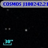COSMOS J100242.21+025211.4