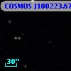 COSMOS J100223.87+025206.3