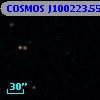 COSMOS J100223.55+025156.2