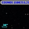 COSMOS J100251.25+025152.9