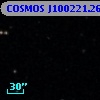 COSMOS J100221.26+025127.6