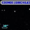 COSMOS J100241.63+025125.9