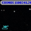 COSMOS J100241.28+025124.4
