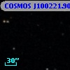 COSMOS J100221.90+025124.2