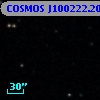 COSMOS J100222.20+025116.7