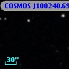 COSMOS J100240.69+025112.5