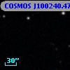 COSMOS J100240.47+025104.7