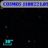 COSMOS J100221.09+025100.3
