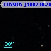 COSMOS J100240.20+025038.0