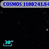 COSMOS J100241.84+024945.7