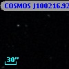 COSMOS J100216.92+024932.3