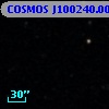 COSMOS J100240.00+024903.6