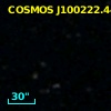 COSMOS J100222.44+024838.3