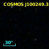 COSMOS J100249.33+024747.7