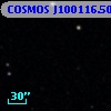 COSMOS J100116.50+025445.0