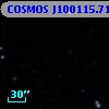 COSMOS J100115.71+025420.7