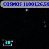 COSMOS J100126.58+025422.1