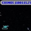 COSMOS J100115.77+025415.0
