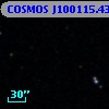 COSMOS J100115.43+025340.8