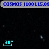 COSMOS J100115.08+025345.6