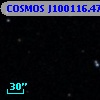 COSMOS J100116.47+025323.2