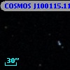COSMOS J100115.11+025320.9