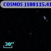 COSMOS J100115.41+025232.2