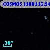 COSMOS J100115.84+025233.0